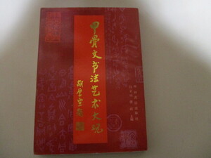 NB019(中国語版) 「 甲骨文*法**大* 」 中州古籍出版社 / 中国書道 篆刻作品 