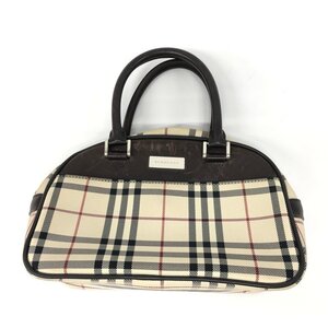 BURBERRY バーバリー ノバチェック ハンドバッグ【DAATA018】