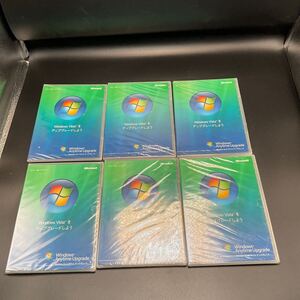 ◎(D169）未開封 Microsoft Windows Vista anytime upgrade エニイタイム アップグレード 6本セット（E4）