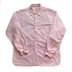 50s USA製 Van Heusen Vintage BD Shirts バンヒューゼン シャツ ボタンダウン オープンカラー 開襟 ヴィンテージ ビンテージ ピンク