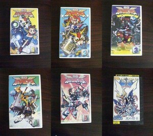 【VHS】 SDガンダムフォース Vol.1~5 木村貴宏 SDガンダム外伝IV 光の騎士 最終章 計6本セット レンタル落