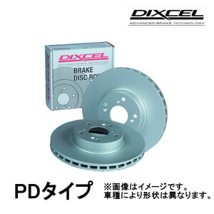 DIXCEL PD type ブレーキローター リア ベンツ Cクラスステーションワゴン W205 C200 SPORTS (4POT) 205242 14/10～2018/7 PD1157854S