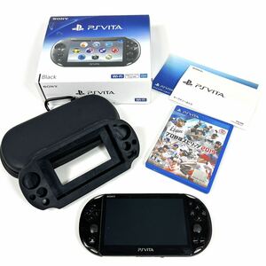 SONY ソニー playstation VITA PCH-2000 ヴィータ ソフト2点付 alp岩0604長