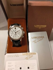 ロンジン モニュメント クロノグラフ L4.661.4 自動巻 LONGINES MONUMENT CHRONOGRAPH Automatic　保証書、箱付き！動作品！