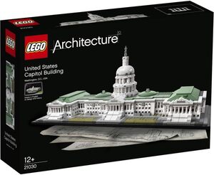 新品★レゴ LEGO アーキテクチャー アメリカ合衆国議会議事堂 21030☆送料無料☆外箱へこみあり