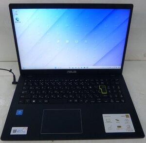 ☆ASUS ノートPC 15.6型 Win11/Celeron N4020/4GB/SSD128GB【E510M】USED品☆