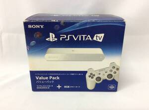 【GM6129/60/0】動作確認済★SONY PlayStation Vita TV バリューパック★VTE-1000★ホワイト★PS Vita TV★テレビ★ソニー★説明書付き★