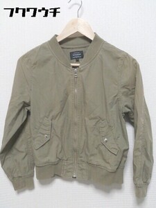 ◇ UNITED ARROWS　green label relaxing 長袖 ジップアップ ジャケット サイズ36 カーキ系 レディース