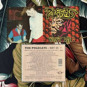 Polecats CD Won’t Die .. 1989 1st Press ロカビリー