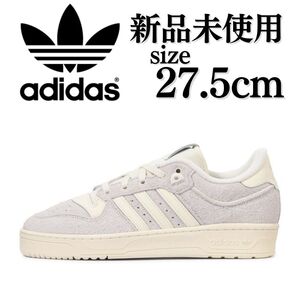 新品未使用 adidas Originals 27.5cm RIVALRY 86 LOW アディダス オリジナルス ライバルリー スニーカー グレー スエード 箱有り 正規品