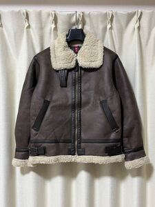 ALPHA INDUSTRIES アルファ インダストリーズ B-3 フェイクムートン ジャケット M ブルゾン