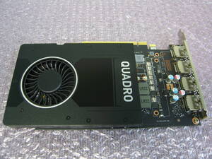 ◎NVIDIA Quadro P2200 ビデオボード 動作品 1台　中古◎