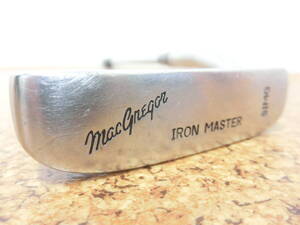 ♪MacGregor マグレガー IRON MASTER SIMG アイアンマスター ロングネック L字パター 34インチ 純正スチールシャフト 中古品♪T1628