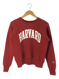 Champion◆REVERSE WWEAVE/HARVARD/USA製/スウェット/S/コットン/RED/C5-U001