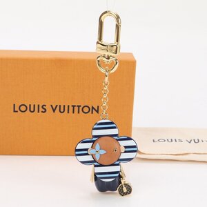 1円■新品同様■ルイヴィトン■モノグラム フラワー バッグ チャーム キーホルダー LV ノーティカル ヴィヴィエンヌ レディース EEE BG17-1