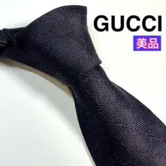 ✨美品✨GUCCI グッチ ネクタイ 高級シルク　GG柄 グラデーション