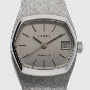 RADO ラドー シルバーダイヤル SS 自動巻き レディース 【125016】