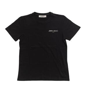 JIMMY CHOO ジミーチュウ ロゴTシャツ 黒 ロゴ レディース