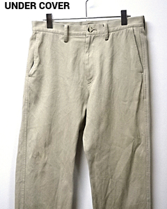 M【UNDER COVER Pants UC-7S-P-02 Beige UNDERCOVER アンダーカバー パンツ ベージュ コットンパンツ】