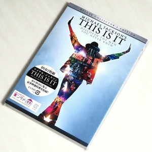 〇 DVD マイケル・ジャクソン THIS IS IT デラックス・コレクターズ・エディション 2枚組 日本語字幕 約111分 ドルビーデジタル 5.1ch 新品