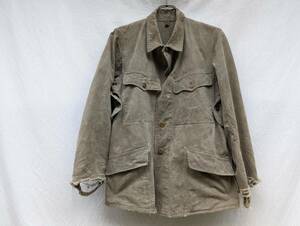 激しい破れ 退廃的 旧日本軍 軍服 上衣 軍衣 夏衣 日本の古い服 JAPAN VINTAGE ジャパンヴィンテージ 戦争資料 WW2 40s