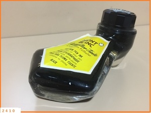 ■ 希少 未使用 未開封 MONT BLANC モンブラン FOUNTAIN PEN INK BLACK 黒 靴型ボトル / 万年筆インク ヴィンテージ ■ レターパック600 