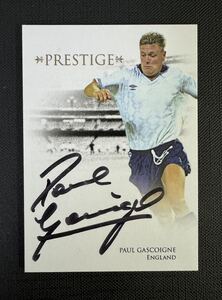 ★ジャージ#08/17 PAUL GASCOIGNE AUTOGRAPH 2023 Futera Unique World Football ポール　ガスコイン 直筆サインカード 激レア