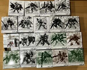 mobile suits emsembleモビルスーツ アンサンブル 19BOX 190個セット ガンダム ν ストライク UC ドム グフ ザク S W エクシア ZZ GP-01 03