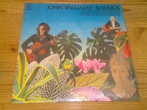 ●即決！LP：JOHN WILLIAMS BARRIOS 大聖堂 バリオス名曲集 ジョン・ウィリアムス