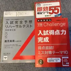 進研ゼミ中学講座2025年　2月　入試完全予想リハーサルテスト