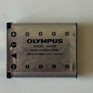 OLYMPUS オリンパス 純正品 LI-42B バッテリー LI-42B リチウムイオン充電池 ジャンク品