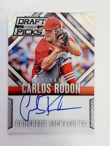 PANINI 2014 CARLOS RODON 直筆サインカード　AUTO ニューヨークヤンキース