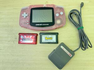 中古 動作品 ゲーム ゲームボーイアドバンス AGB-001 ミルキーピンク