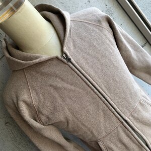 アメリカ古着 ラッセル フルジップ スウェット パーカー ベージュ ブラウン S size U.S Used Clothing RUSSELL ATHLETIC Zip Hoodie Sweat