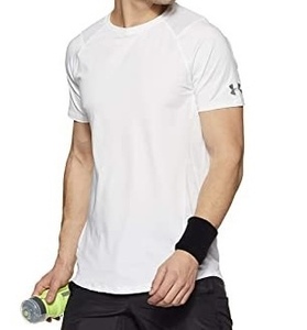 セール! 残りわずか 正規品 本物 新品 アンダーアーマー 涼しい Tシャツ 最強カラー ホワイト 白 UNDER ARMOUR ワイルド シルエット綺麗 MD