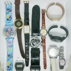 不動品時計10本まとめ　管理番号221 SEIKO　CASIO　他