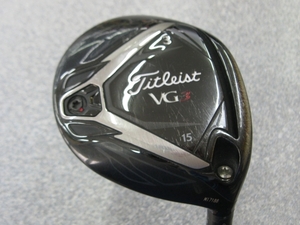 ＠中古処分 タイトリスト 2018年 VG3 フェアウェイ 3W Titleist VGF カーボン（SR）