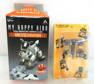 【菊水-10619】グリコ食玩/MY HAPPY AIBO/AIBO1/6フィギュア1ヶ入り/ERS-210A ブラック　2004年(TK)