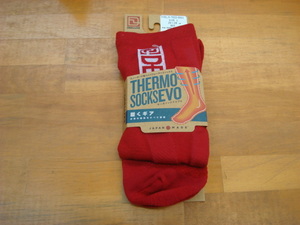 新品 限定カラー DEELUXE THERMO SOCKS EVO ＋ (ディーラックスサーモソックスエヴォプラス) Lサイズ RED