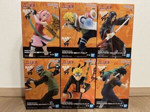 NARUTO ナルト NARUTOP99 うずまきナルト はたけカカシ 春野サクラ 波風ミナト うちはイタチ うちはシスイ フィギュア プライズ 6種セット