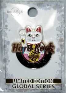 ★HARD ROCK CAFE★ハードロックカフェ★TOKYO　3D　ロゴ★ピンバッジ★六本木★まねき猫