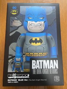 ベアブリック　バットマン　BATMAN TDKR BLUE Ver BE@RBRICK THE DARK KNIGHT RETURNS ※400%のみ　ダークヒーロー　DCコミック　