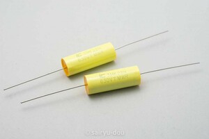 CDE／Illinois capacitor（イリノイ）MWR　630V／0.33μF　フィルム・コンデンサ　新品2個セットB