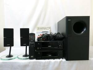 BOSE　ボーズ　【AMS-1 Ⅳ】　アメリカンサウンドシステム　中古　動作確認済　RA-18　DVA-18　AM-5Ⅲ　スピーカースタンドあり