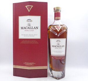 同梱不可 1円～The MACALLAN RARE CASK マッカラン レアカスク ハイランドシングルモルトスコッチウイスキー 700ml 43% 箱入 V009509