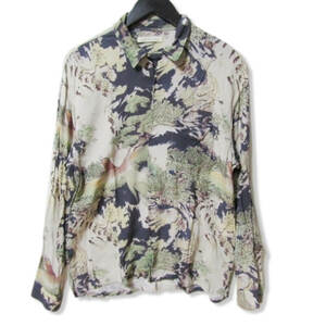 OLD JOE オールドジョー オープンカラーシャツ 和柄 雉 ORIGINAL PRINTED OPEN COLLAR SHIRTS マルチカラー 14.5 27106294