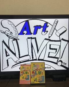 ★起動チェックOK★アートアライブ Art ALIVE 箱説明書あり