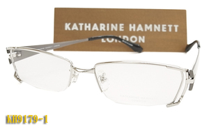 KATHARINE・HAMNETT キャサリンハムネット メガネ フレーム KH9179-2 正規品 日本製 チタン 眼鏡