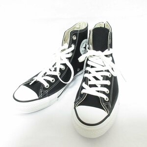 新品同様 CONVERSE コンバース ALL STAR RH Z HI オールスター ジップ ハイカット スニーカー 1SD257 25.0cm ブラック ◆