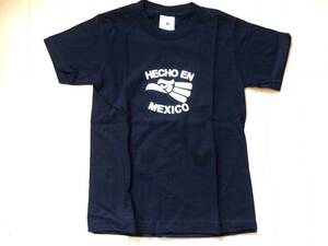 希少★新品 HECHO EN MEXIKO メキシコ メヒコ レディースTシャツ 半袖 可愛い チカーナ ローライダー 西海岸 ブラック Sサイズ 現品のみ